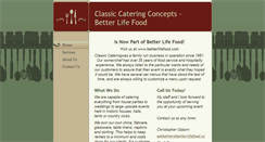Desktop Screenshot of classiccateringma.com