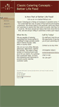 Mobile Screenshot of classiccateringma.com